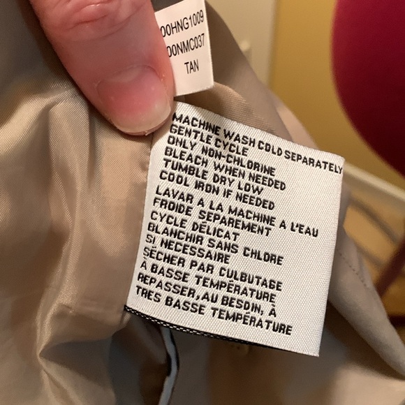 Black Rivet Lightweight Belted Trench Coat - Picture 14 of 14